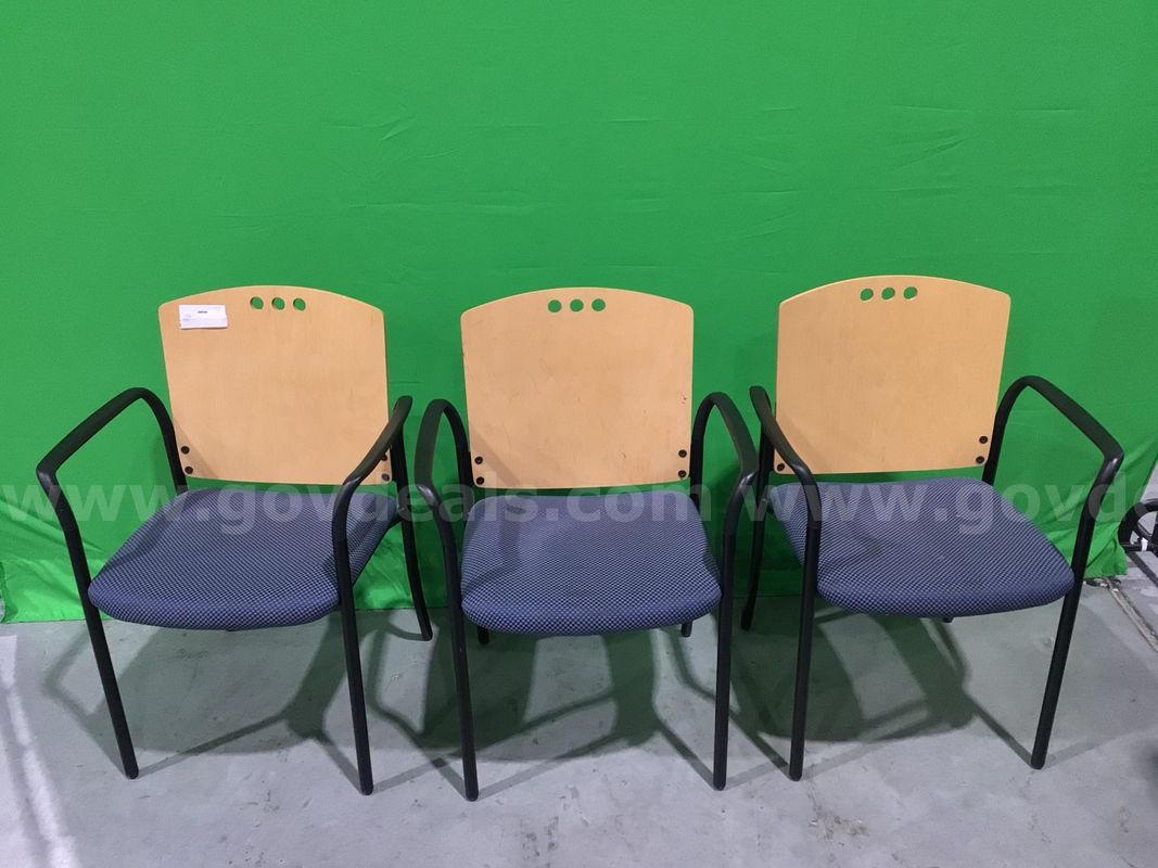 Lot of (3) Chairs with Arms