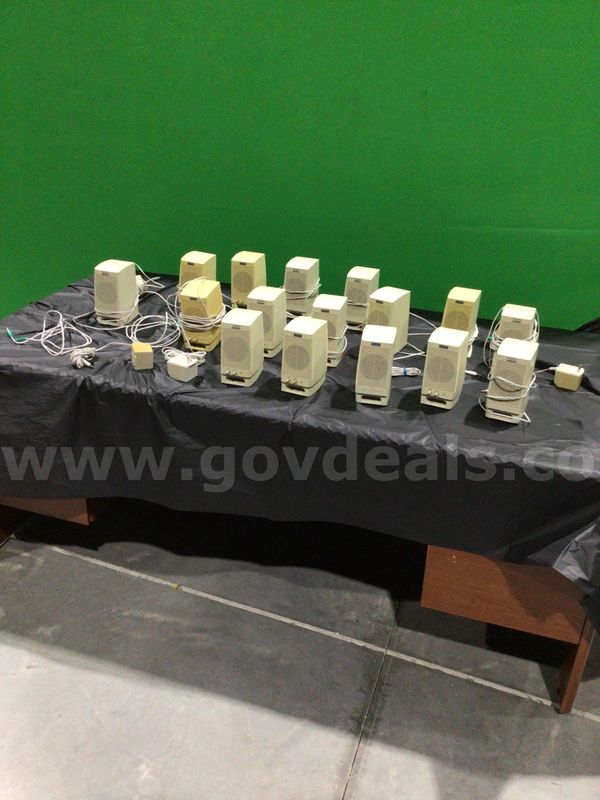 Lot of (16) Computer Speakers