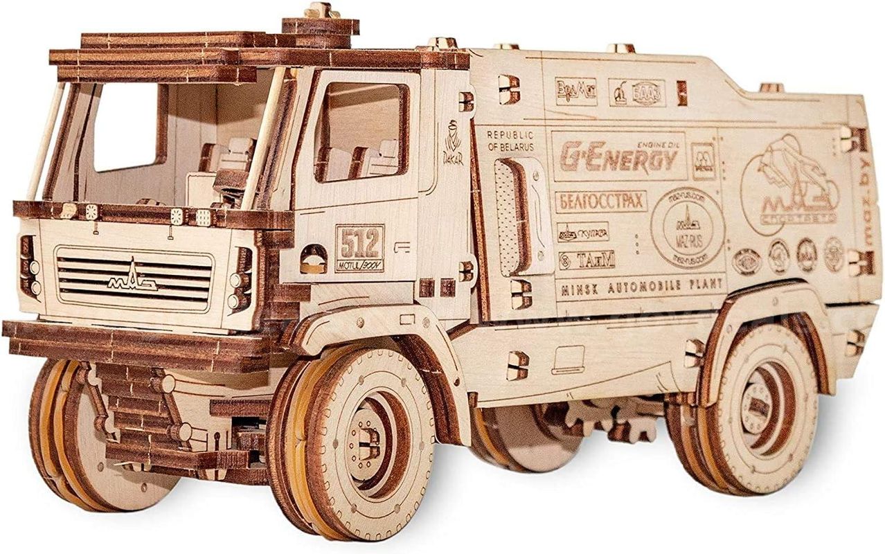 Brand New - EWA Eco-Wood-Art 5309RR EWA EcoWoodArt 3D Wooden Puzzle for Teenagers and Adults - Shipping Available