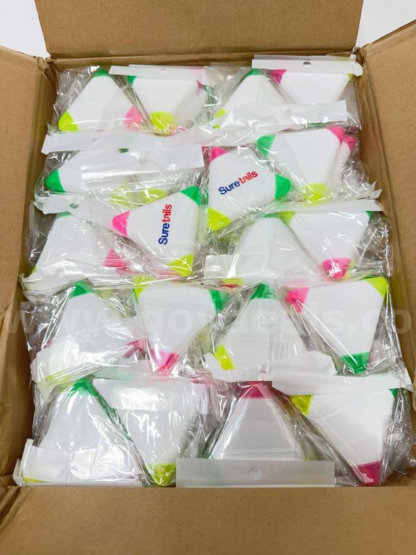Brand New - Lot of 100 Bundle of Multicolor Highlighter Pens - Shipping Available