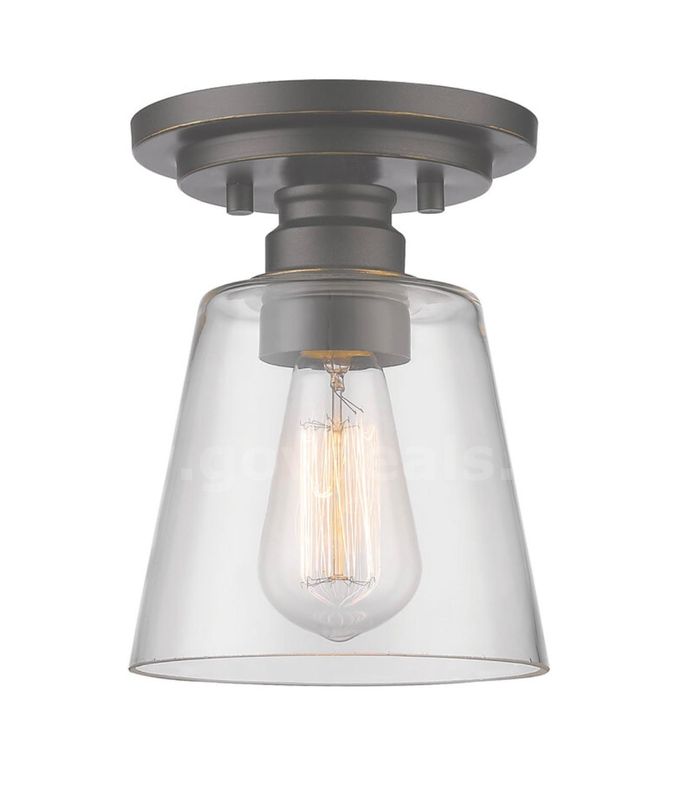 Z-Lite Annora 7" Wide Semi-Flush Ceiling Fixture - Shipping Available