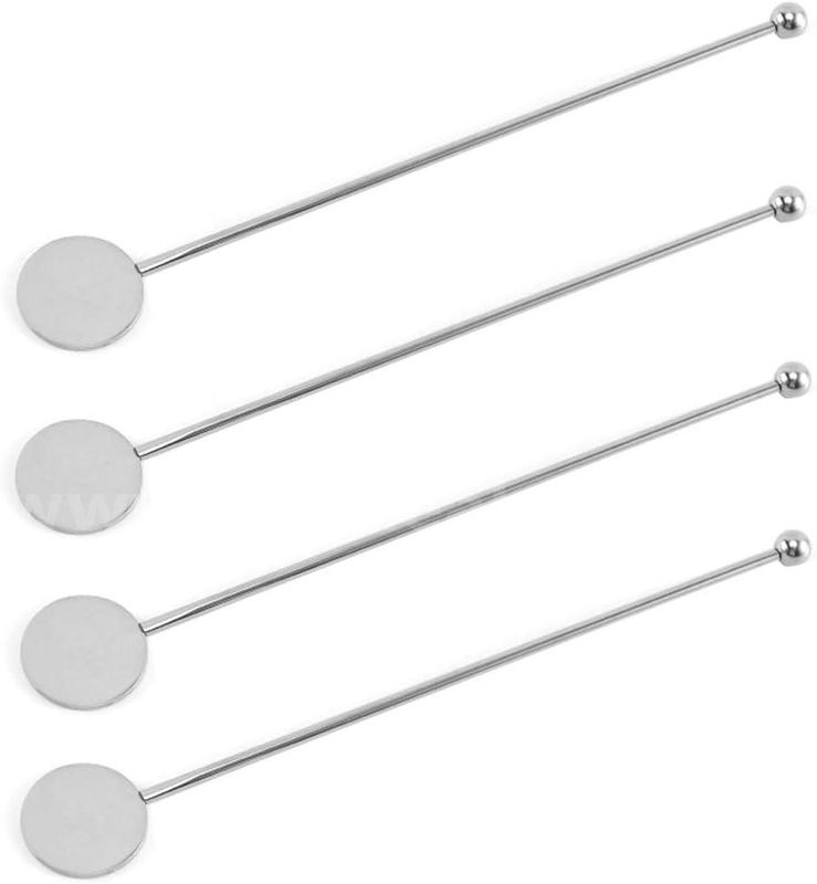Brand New - Lot of 20 Stainless Steel Coffee Beverage Stirrers - Shipping Available