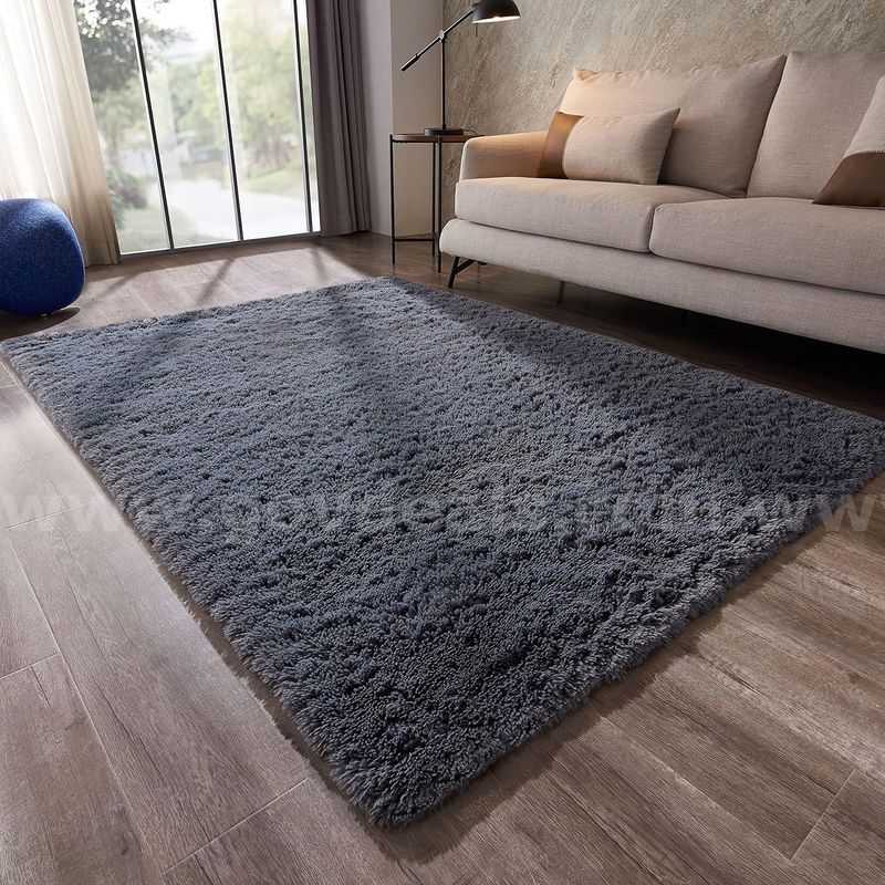 Brand New - Rugs for Living Room, 2'x3' Area Rug for Bedroom, Grey Fluffy Rug - Shipping Available