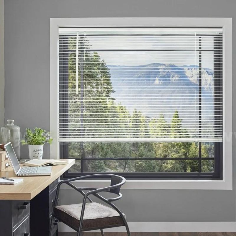 Brand New - 4Pack - Blinds Giant, 1" Cordless Mini Blind 57"(W) X 48"(L), White - Shipping Available