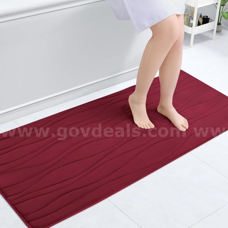 Brand New - Memory Foam Bathroom Rug Mat 59"x20", Extra Soft and Absorbent Bath Mats, Non-Slip - Shipping Available