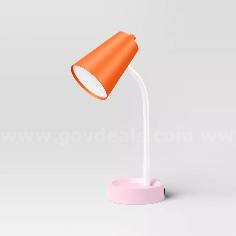Brand New - Task Table Lamp Orange/Pink Color - Shipping Available