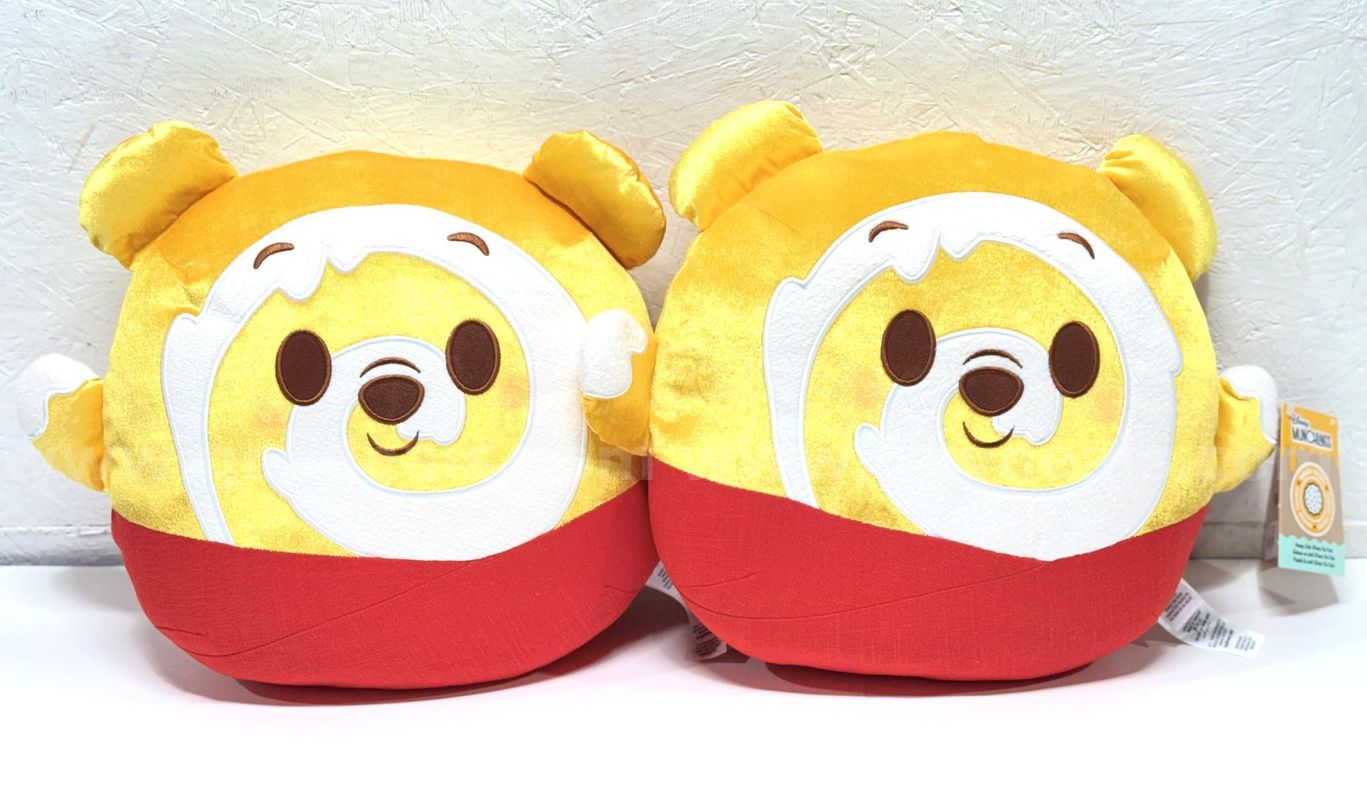 Brand New - 2 PCS Disney Winnie The Pooh Honey Cake Munchlings Scented Plush, Baked Treats - Shipping Available
