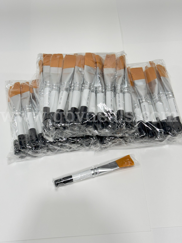 Brand New - Lot of 90 Westlake Art Flat Paint Brushes - Shipping Available
