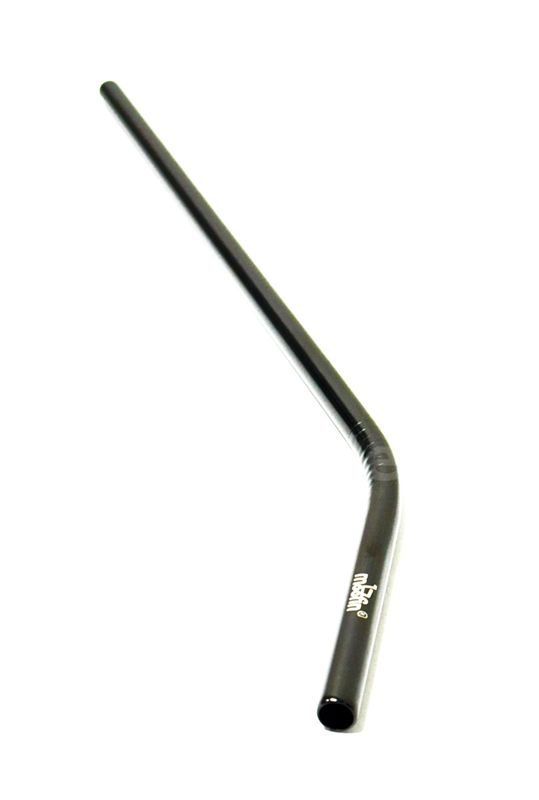 Brand New - Lot of 20 Reusable Stainless Steel Straws - 20oz Tumbler Straw Long Metal, Black - Shipping Available