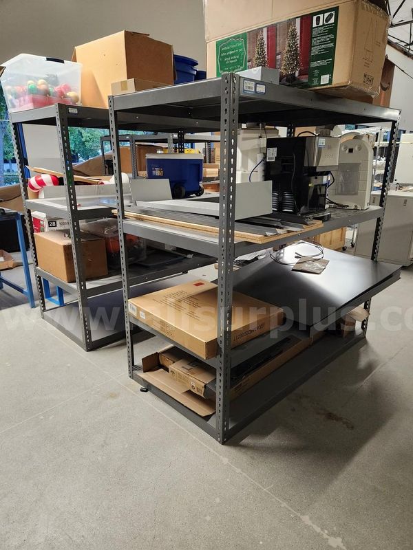 Uline 4ea. Heavy Duty Steel Racks