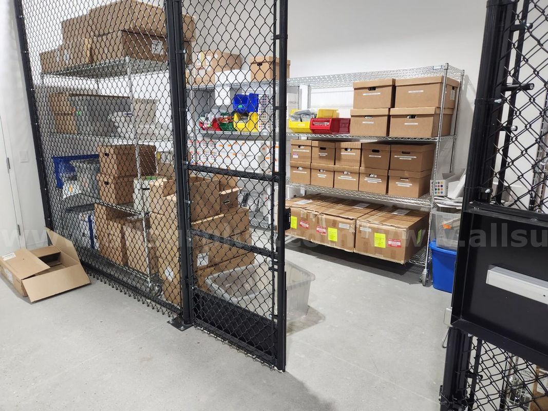 5ea. Large Wire Rolling Racks