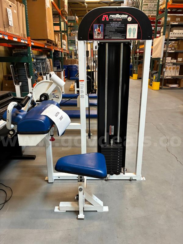 PRO MAXIMA Fit Youth FY-7 Biceps Curl Machine