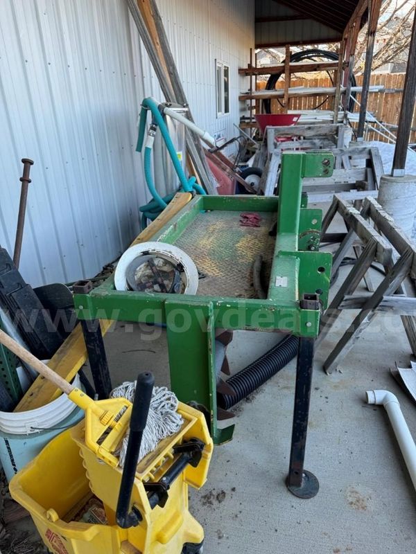 John Deere Tractor-Mounted Tiller Attachment – Field Maintenance