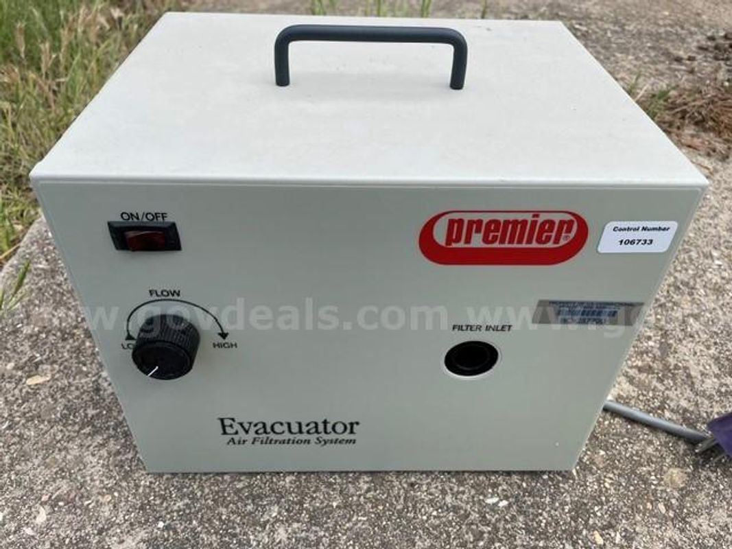 Lot of 2 Smoke Evacuators and Air Filtration Systems