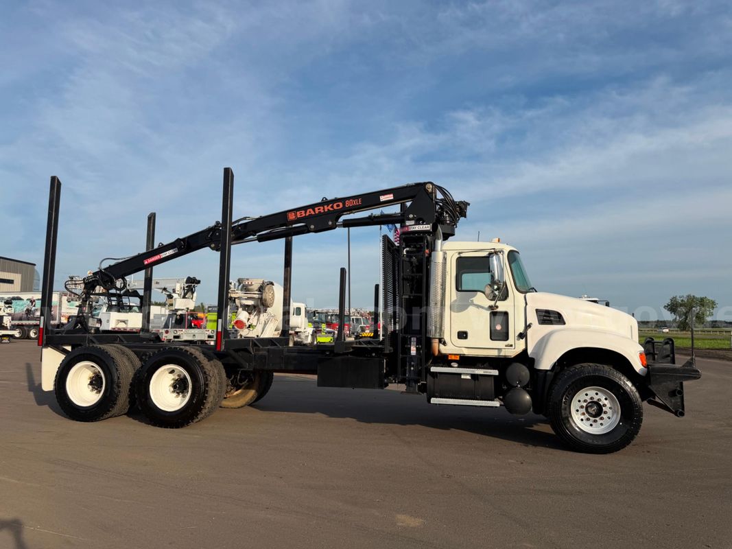 2007 Mack Cv713 Barko 80 XLE Grapple Loader