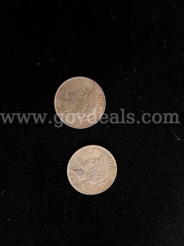 Vairous Coins & Ten Kennedy Half Dollar Coins