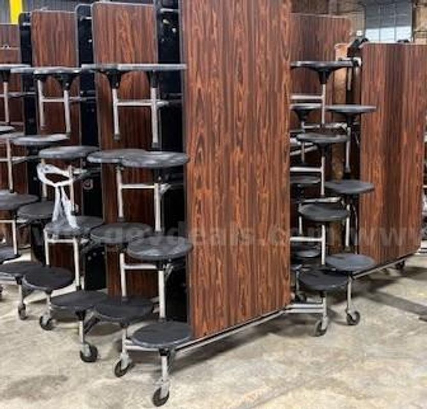 Cafeteria Tables (Lot of 3)