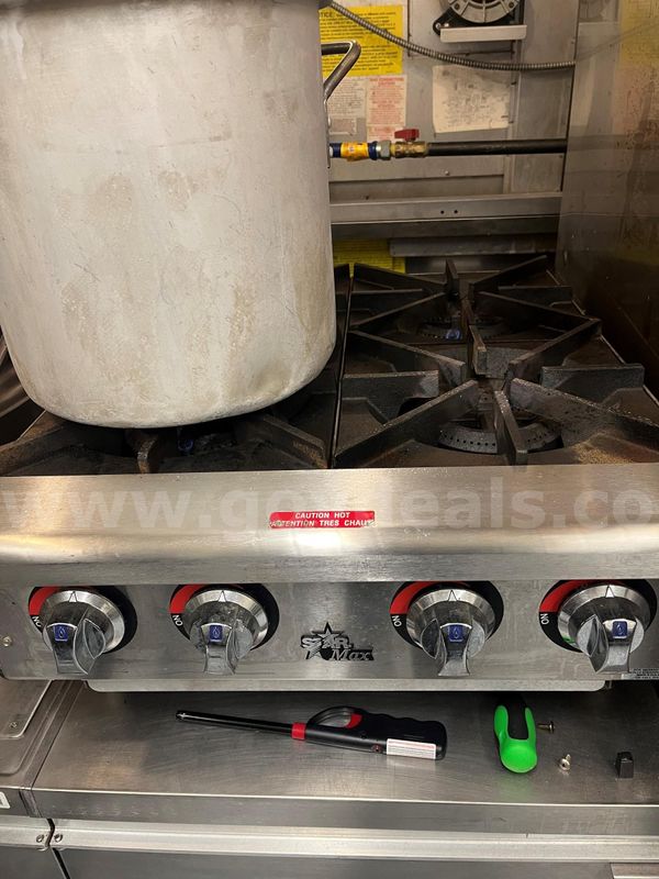 Star Max 4 Burner Table Top Cooker