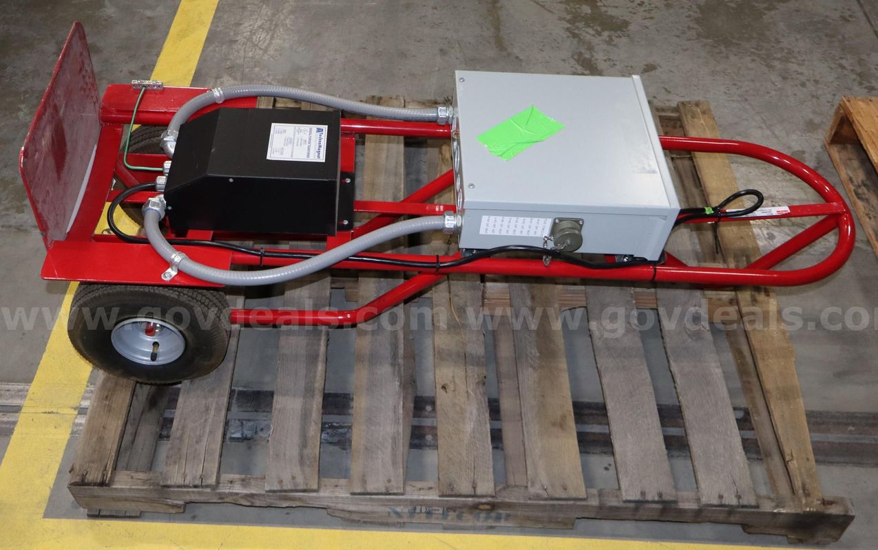 Dolly with Transformer and Nema Enclosure