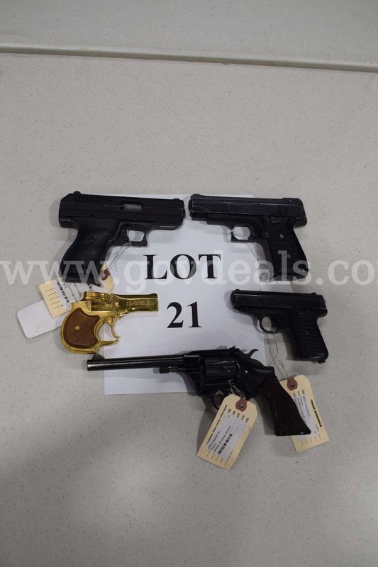 5 Handguns - Lot 21