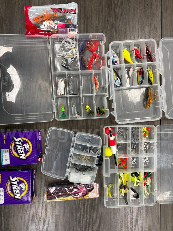 Fishing Gear, Wire, Weights and Lures