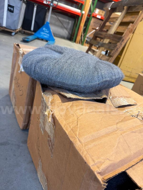 17" Radial steel wool floor pads
