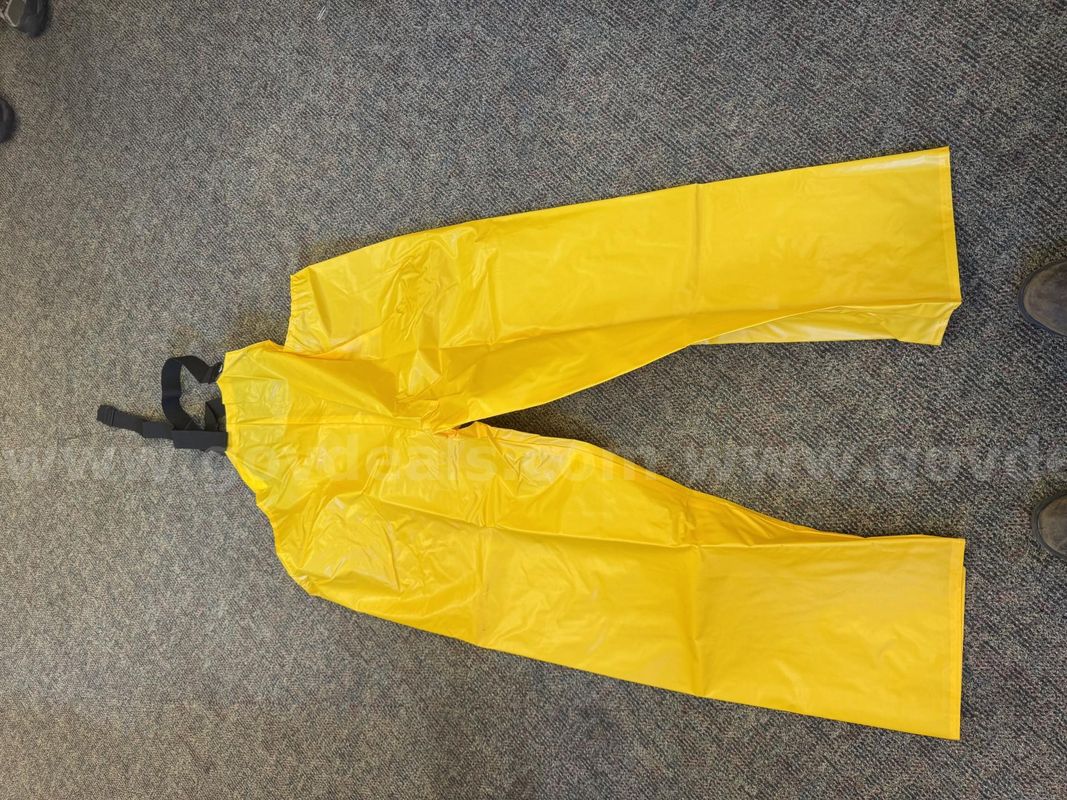 10 Rain Bibs - Overalls - Size: 2XL