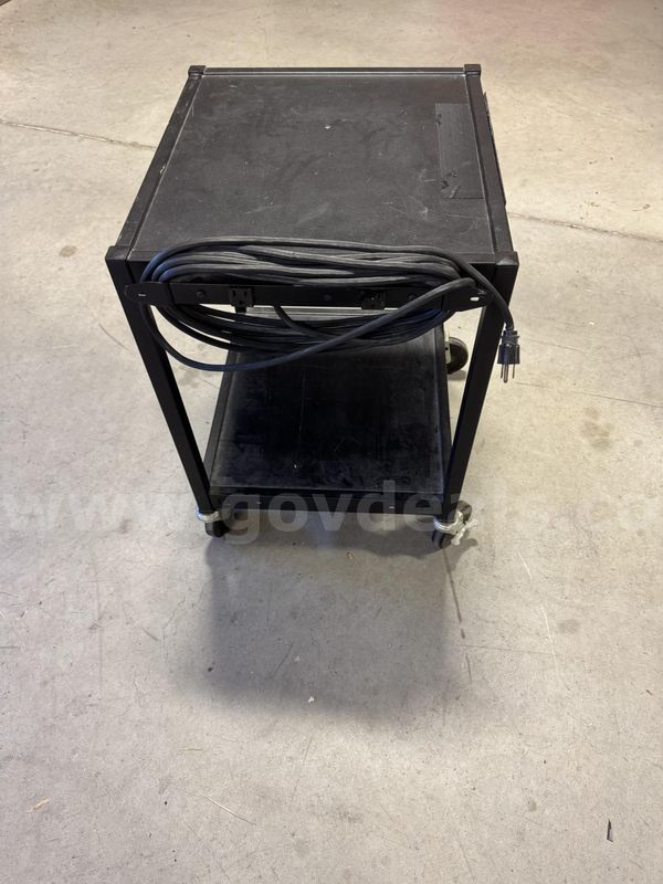 Metal Cart w/electric hook up