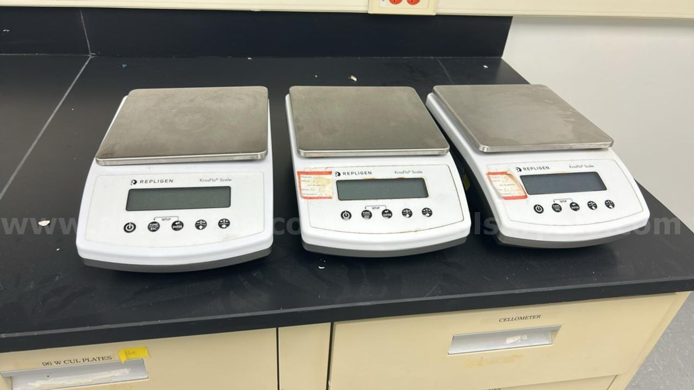 Lot of 3 Repligen Krosflo Scales