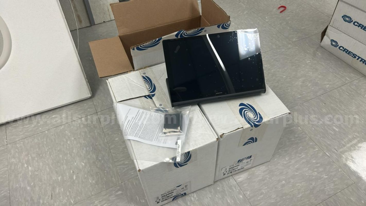 Lot of 3 Crestron Table Top Touch Screens TS-1070-B-S-T-V