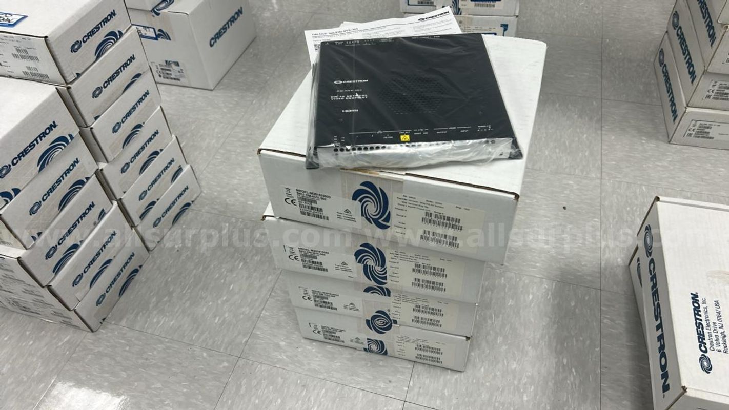 Lot of 4 Crestron HDR Network Endpoint AV Encoder DM-NVX-360
