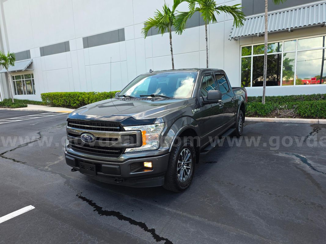 2018 Ford F150 4wd V6 Crew Cab 3.5l XLT