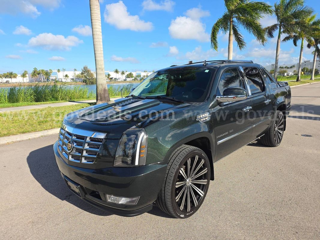 2013 Cadillac Escalade Ext Awd V8 Ffv Crew Cab 6.2l Luxury
