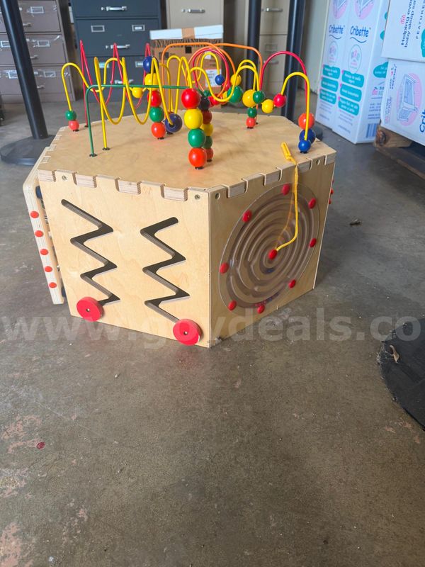 Wooden Children's Activity Center Play Table