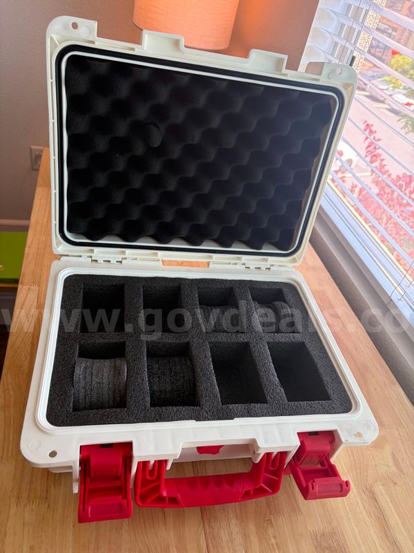TiDDRs: Large Empty INVICTA Padded Hard Case for 6 Watches.