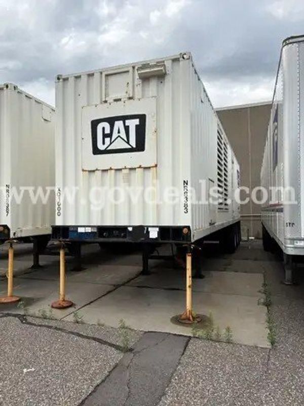 2008 Cat Xq1000 Genset, 41ft Trailer Mounted