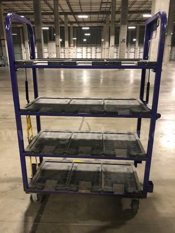 Lot of 11 metal carts