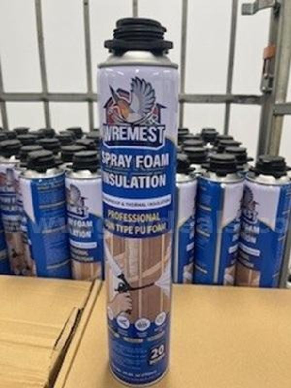 Lot of Spray Foam Insulation - 71 bottles