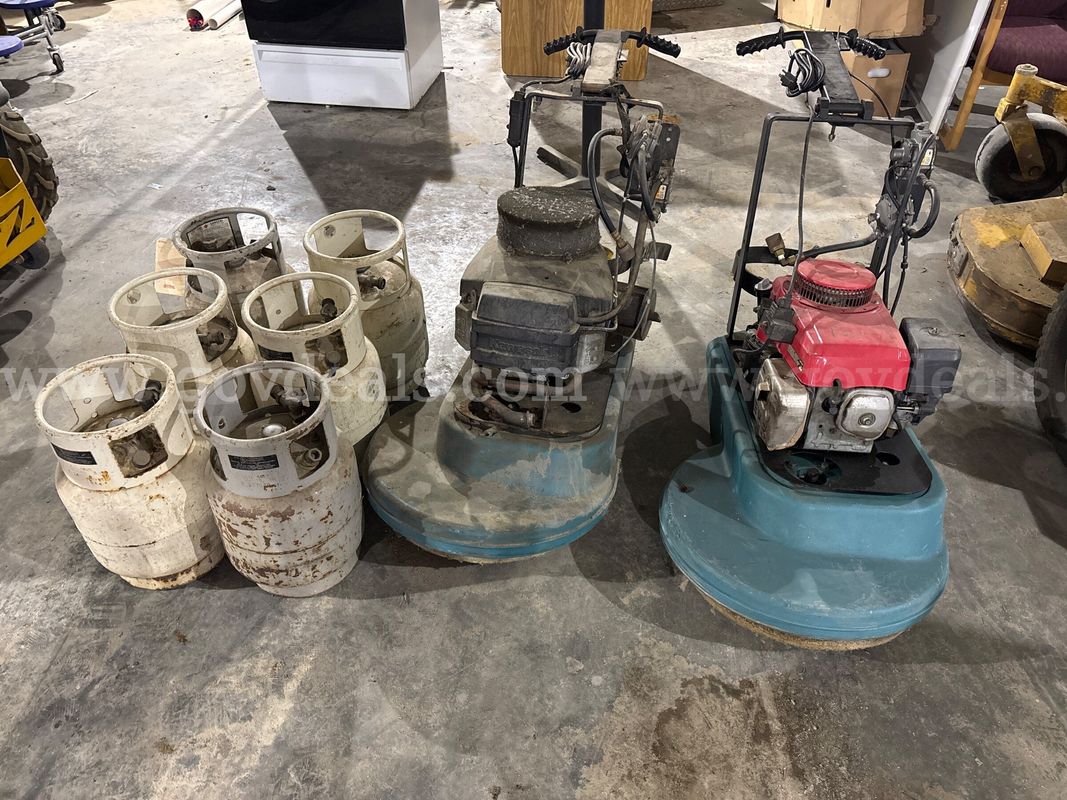 Floor buffers