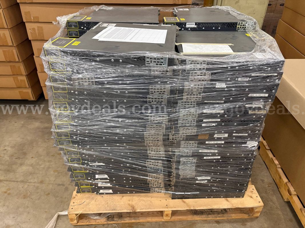 Cisco 3750 48 port switches - 1 pallet of 75 units