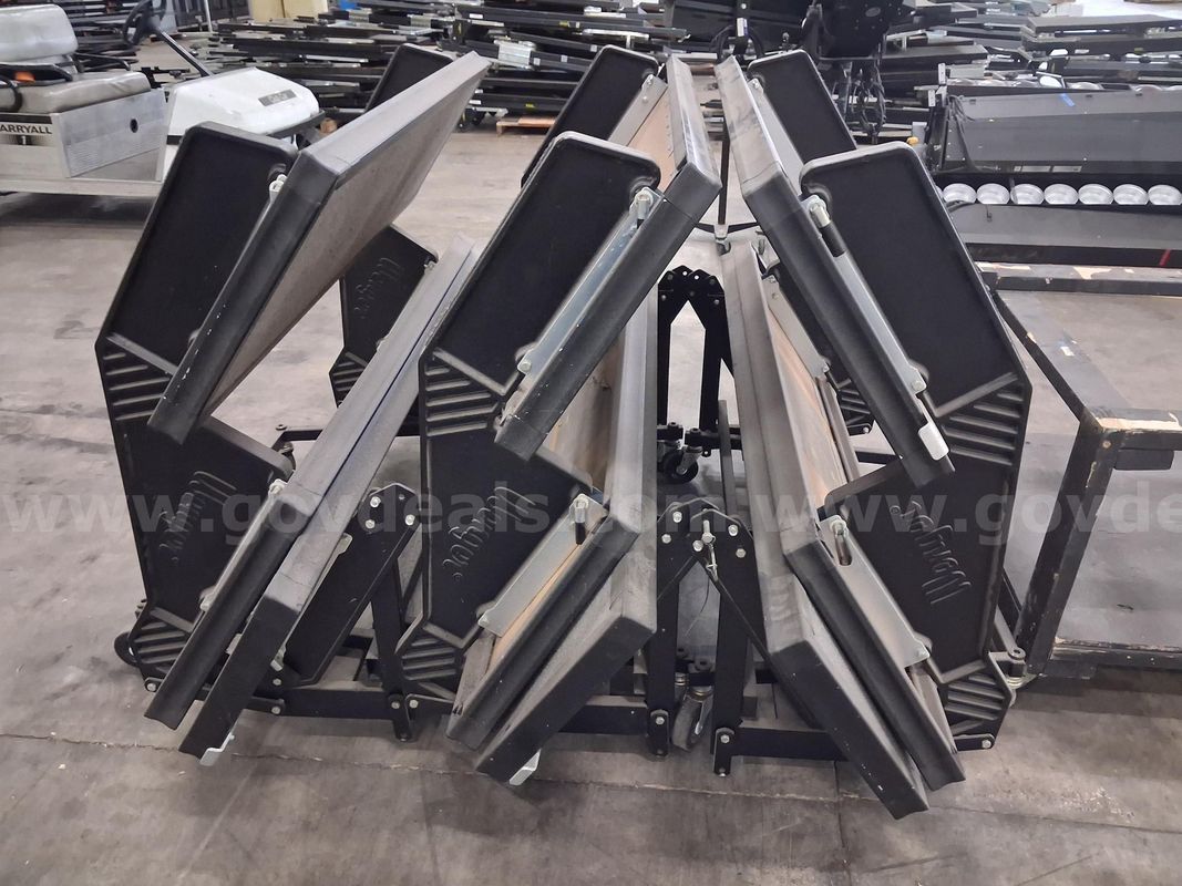 Wanger Commercial Staging & Choral Risers w/Steps and Safety Guardrails