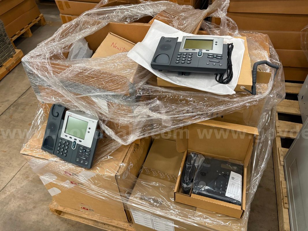 Cisco VoIP phones, mostly 7821, 6941 and 7942