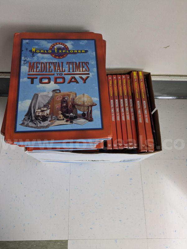 Lot of 'Medieval Times to Today' Books