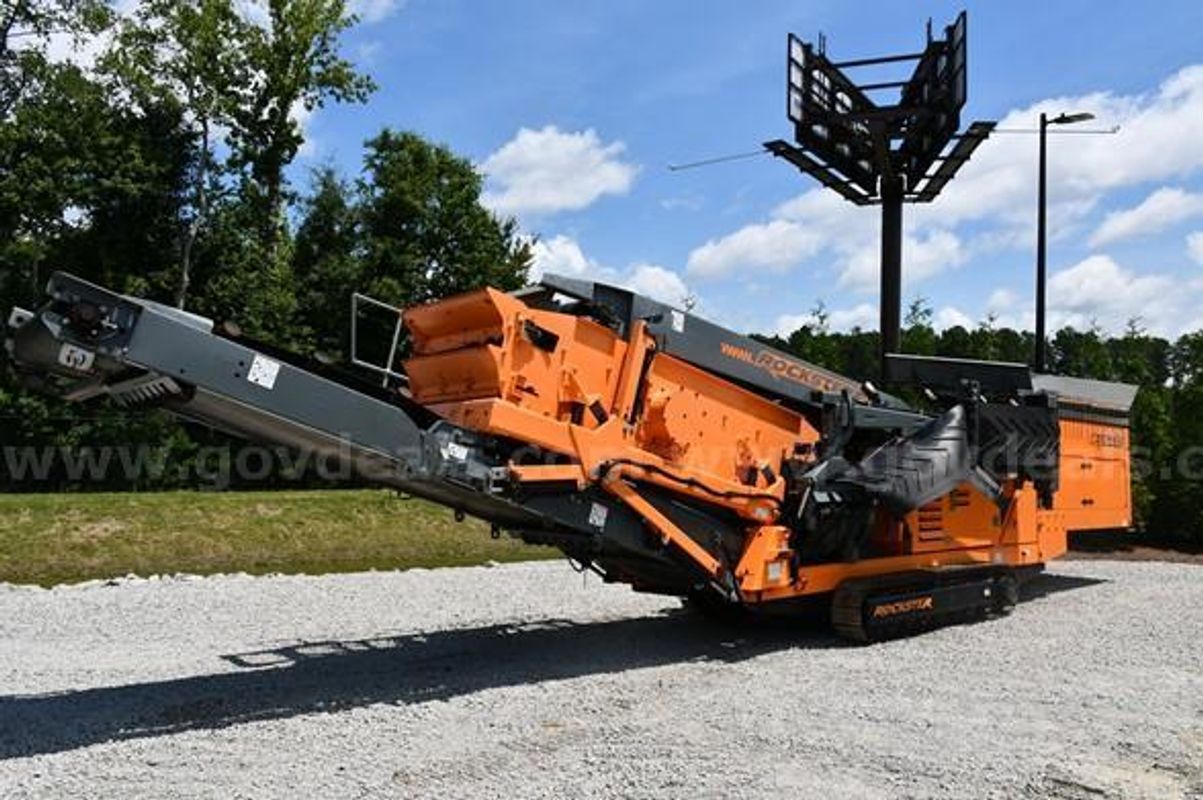 2017 Kormann Rockster RDS410A Track Mounted Mobile Finishing Screening Plant