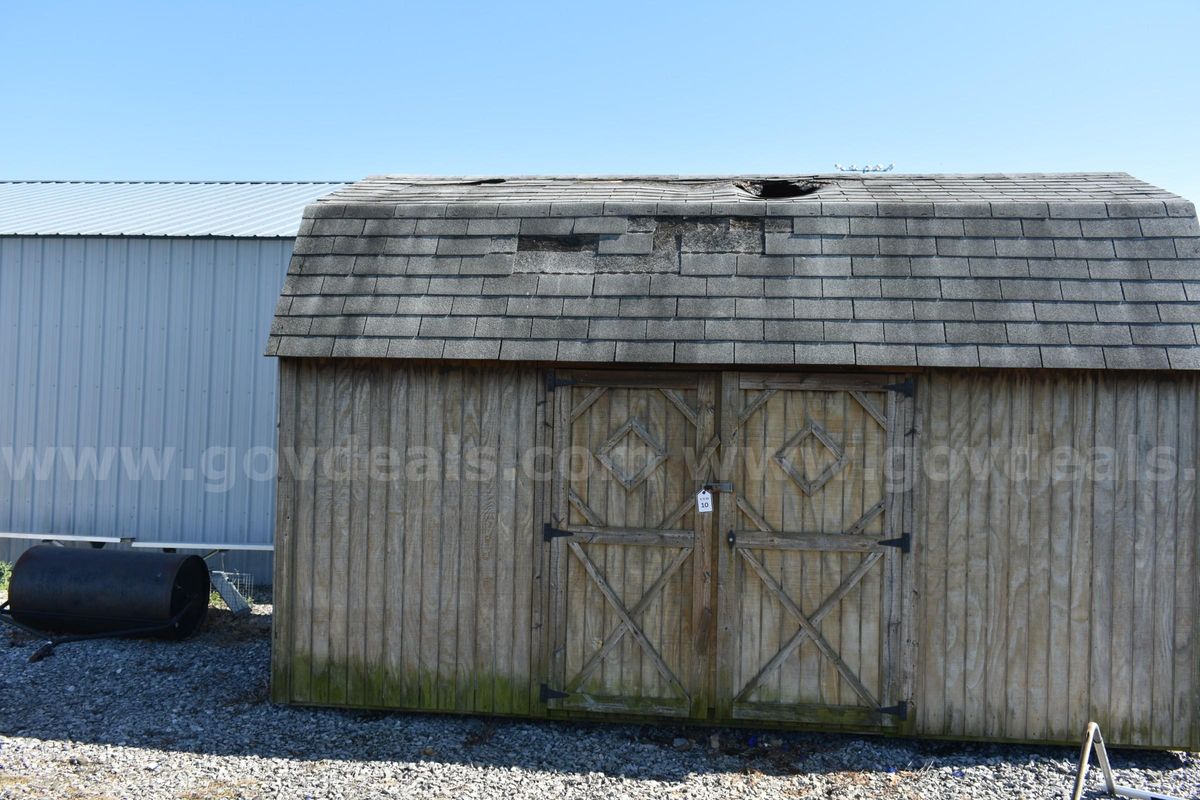 Wooden Storage Building