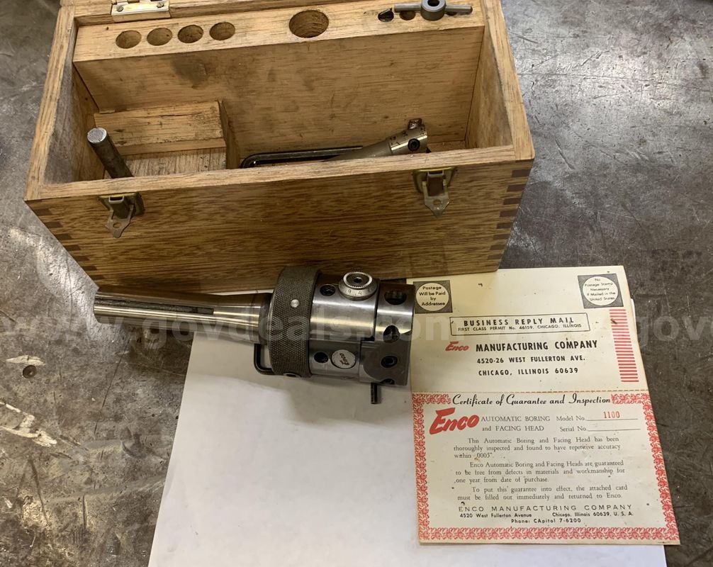 Enco Boring Head Model #1100
