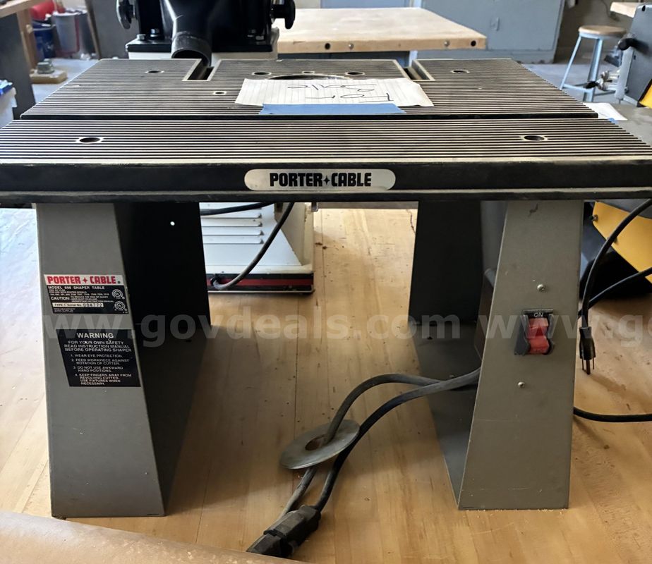Porter Cable Shaper Table
