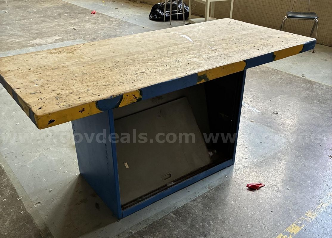 Lot of 4 Work Tables - AG Classroom
