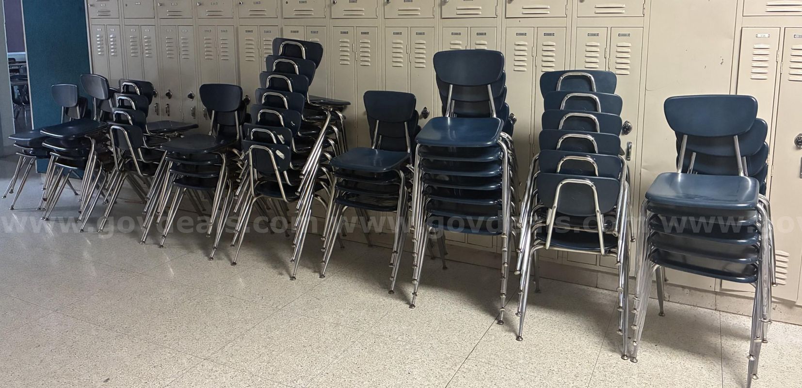 Blue Student Chairs - GAC Area