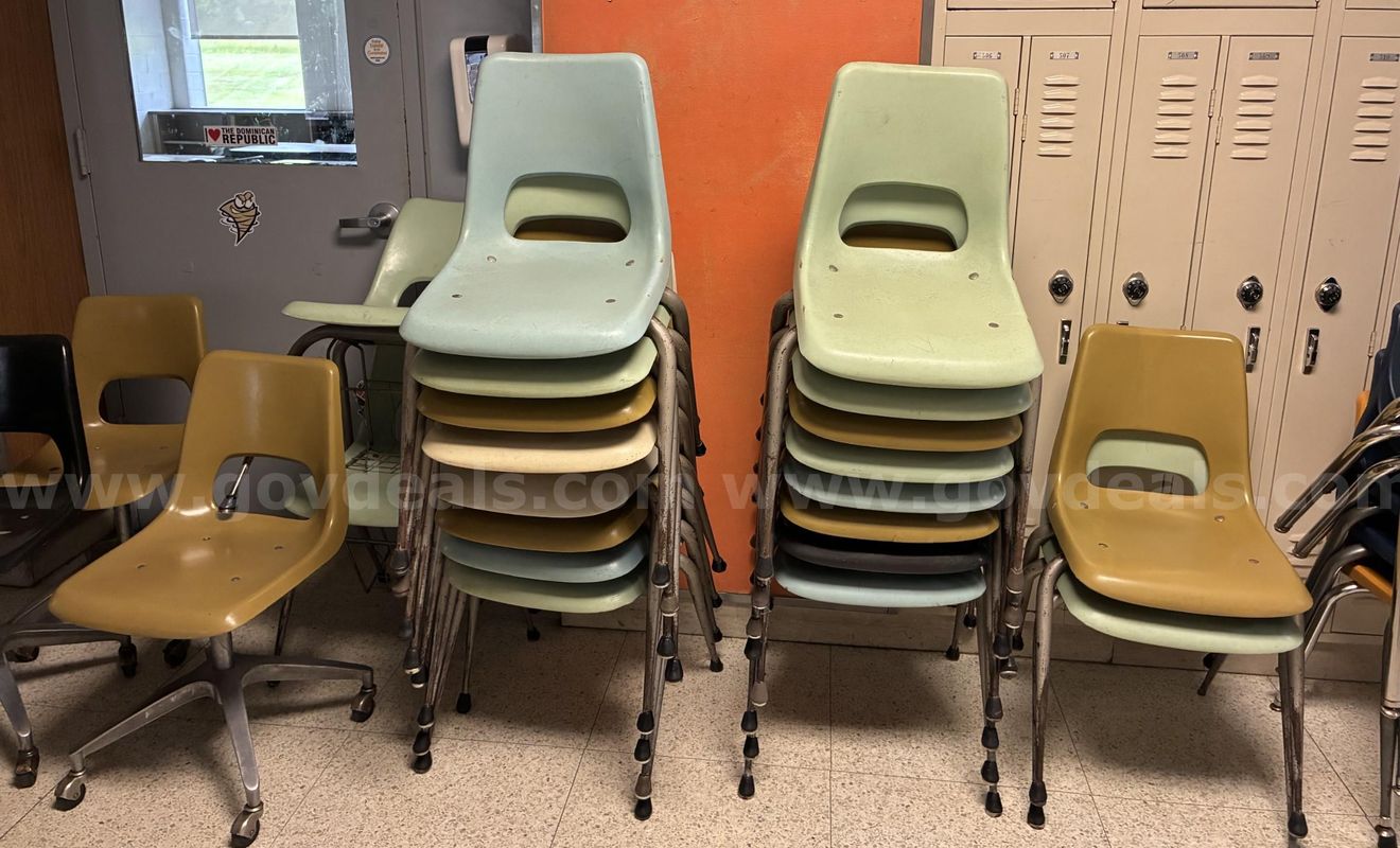 Colorful Student Chairs - GAC Area